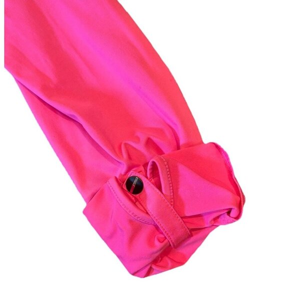 Jamie Sadock Women's Airwear Long Sleeve Golf Shirt Women's Size Medium Hot Pink - Picture 8 of 10